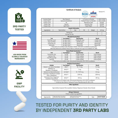 Liposomal Glutathione