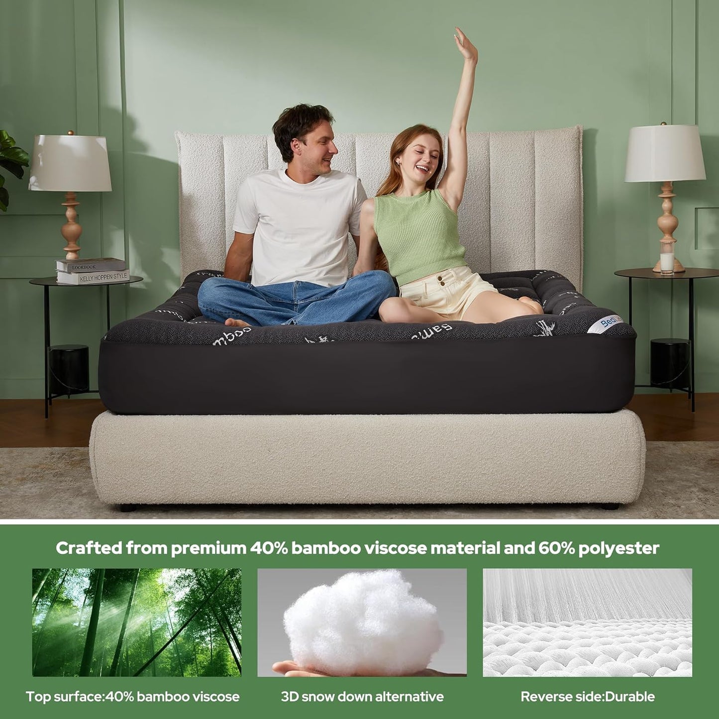 Bamboo Bliss Mattress Topper