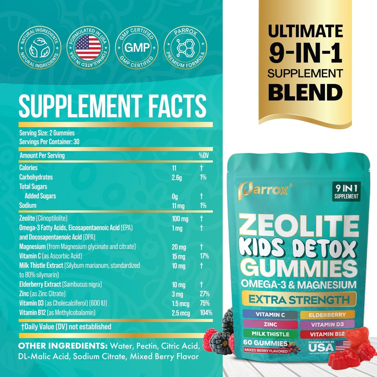 Spectral Zeolite Kids Detox