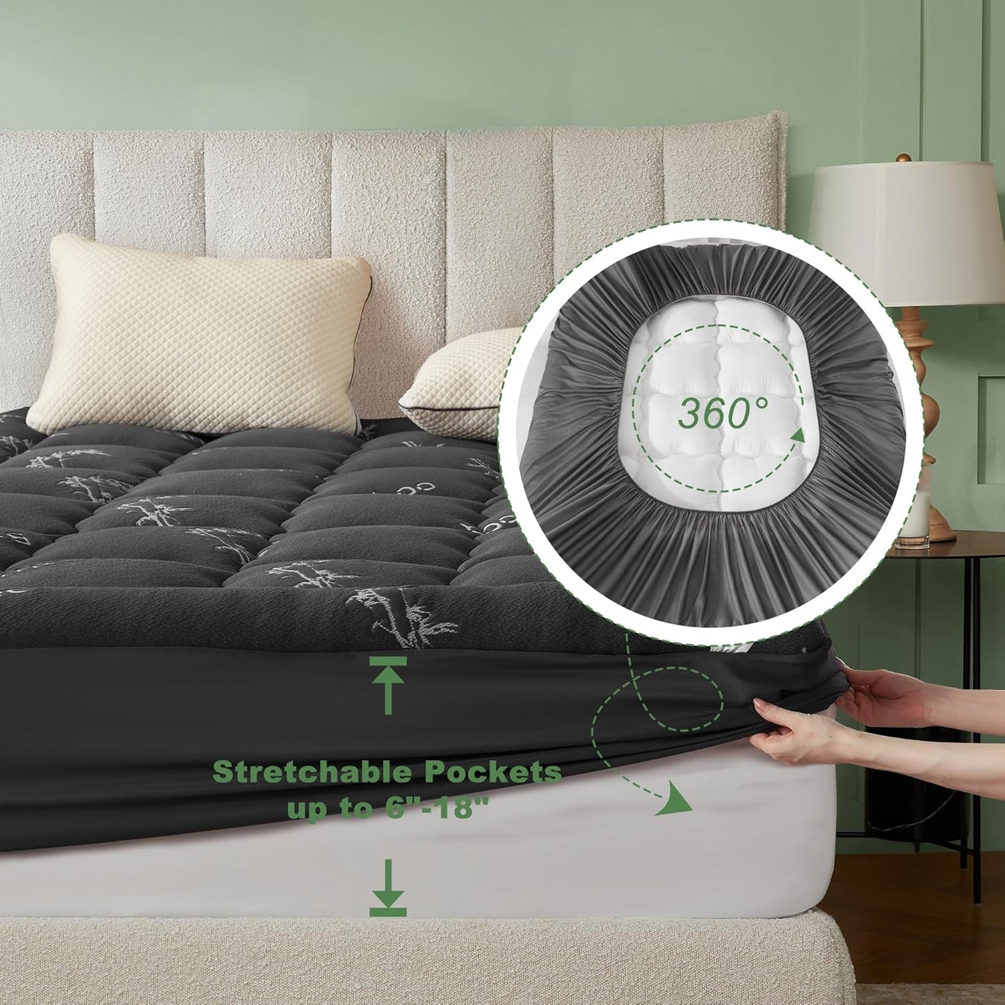 Bamboo Bliss Mattress Topper